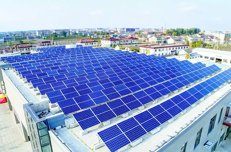 美爆了这些漂亮的光伏村都是整县推进的优秀模板附高清美图