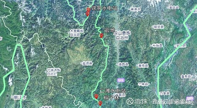 雅砻江都有哪些水电站规划21级水电基地