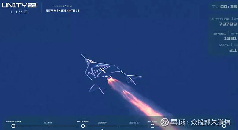 零壹空间丨维珍银河成功发射进太空拉开商业航天时代序幕