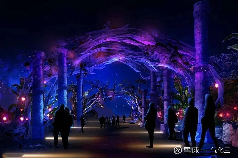 演艺三大趋势 夜游,最早的时候无疑就是灯光秀,后来是沉浸式灯光秀,但