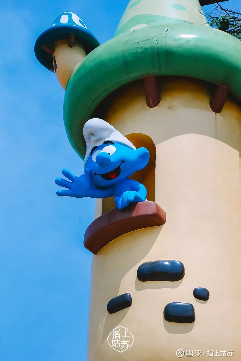 暑期亲子必看全室内蓝精灵乐园欢乐嬉水深坑秘境一起趣玩耍