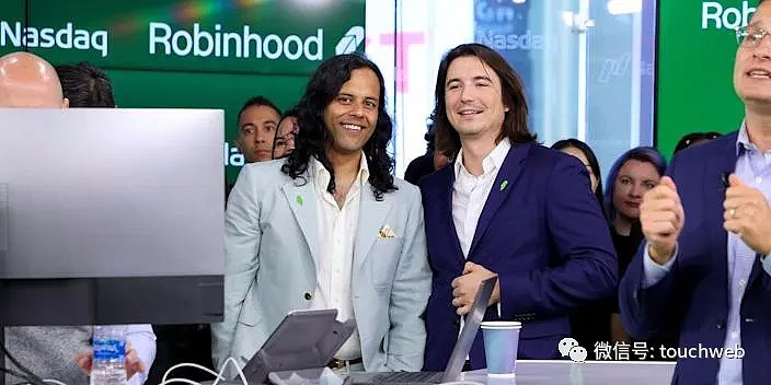 2020年7月,robinhood受益于新冠疫情引发股市震荡,吸