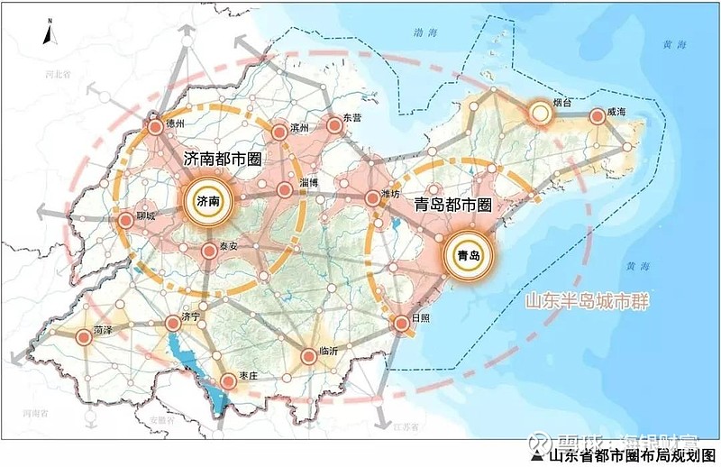 2021年7月,山東省自然資源廳就《山東省國土空間規劃(2021-2035年)》