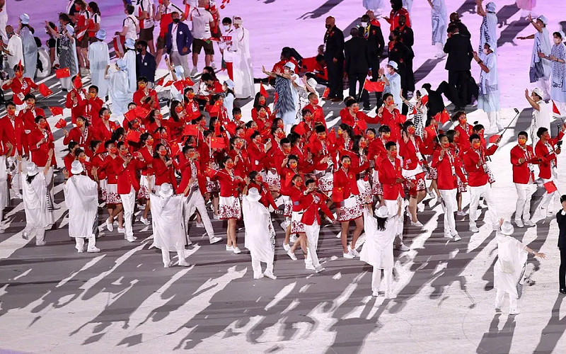 现在向您走来的是……第32届夏季奥林匹克运动会于北京时间2021年7月