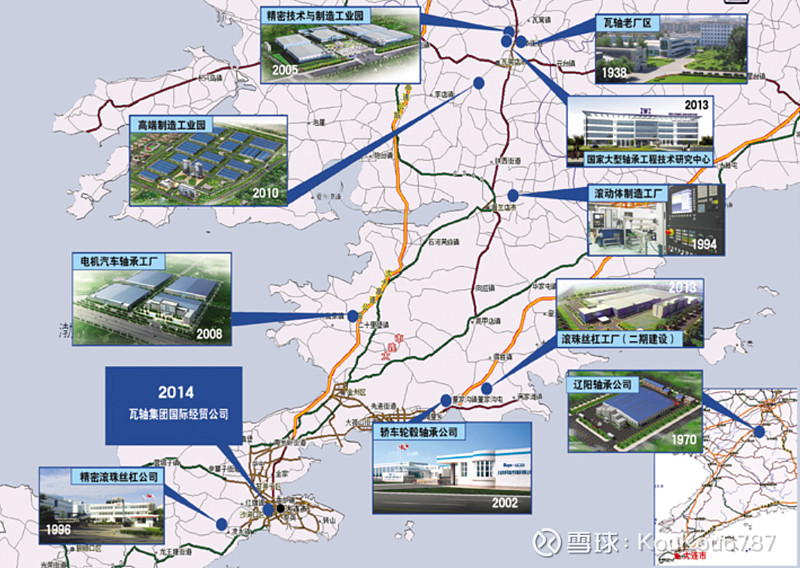 轴承故乡——瓦房店 瓦房店,即辽宁省大连市瓦房店市,位于辽东半岛中
