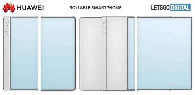 华为卷轴屏手机长这样