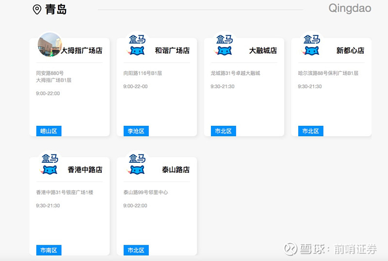 盒馬鮮生山東再擴張濟南零售企業將遇勁敵