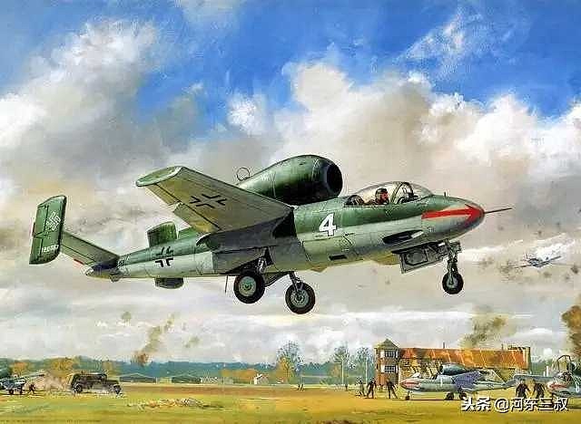 二战德国高端木制品he162火蜥蜴喷气式国民战斗机