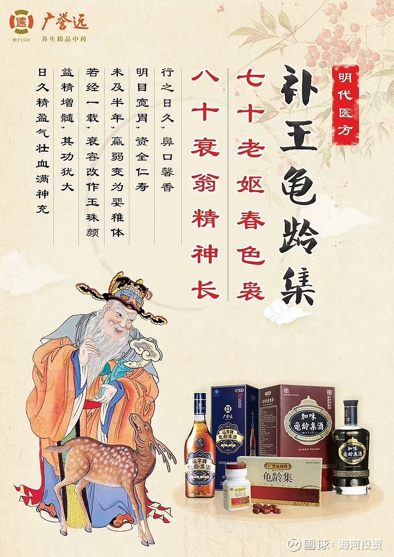龟龄集古方今析(六)五福堂 历史的车轮滚滚向前,龟龄集这一御用灵丹妙