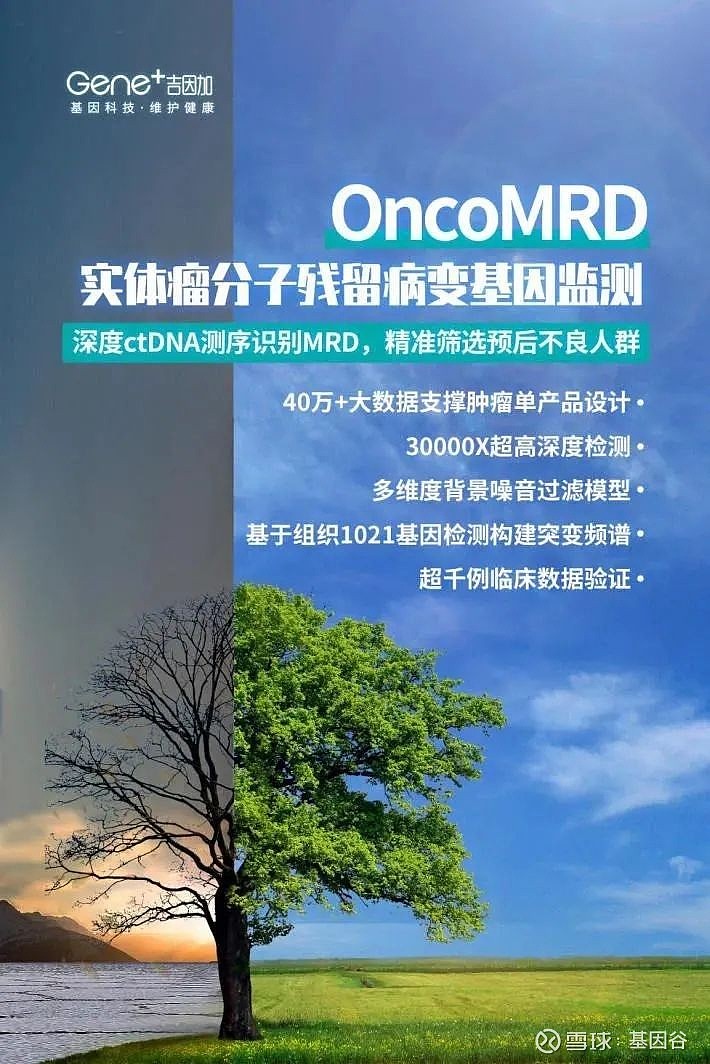 吉因加mrd惊艳亮相为晚期肺癌患者是否进入药物假期提供判断依据