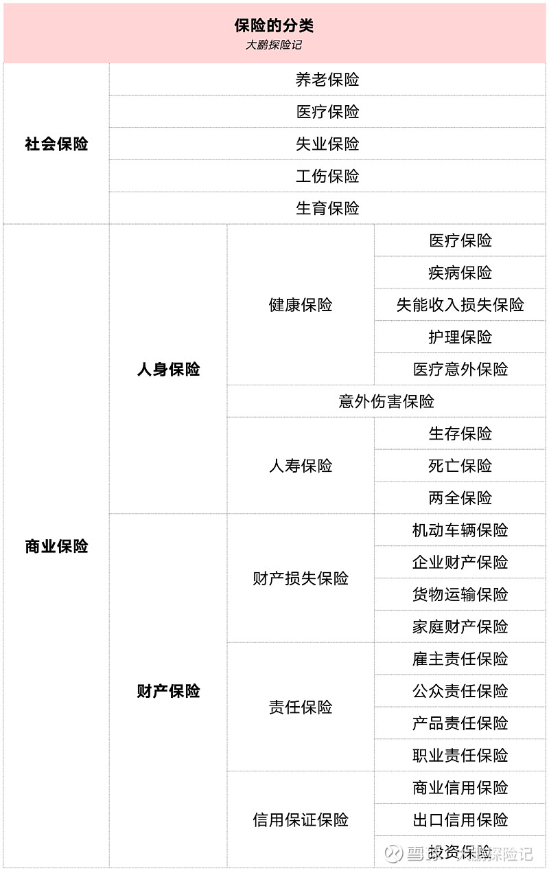 在我国,保险按大类分为社会保险和商业保险,社会保险想必大家都很熟悉