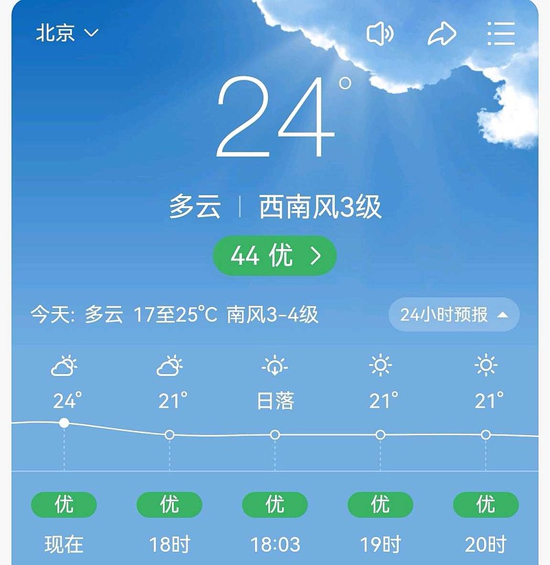 前几年北京的天际线基本都是灰褐