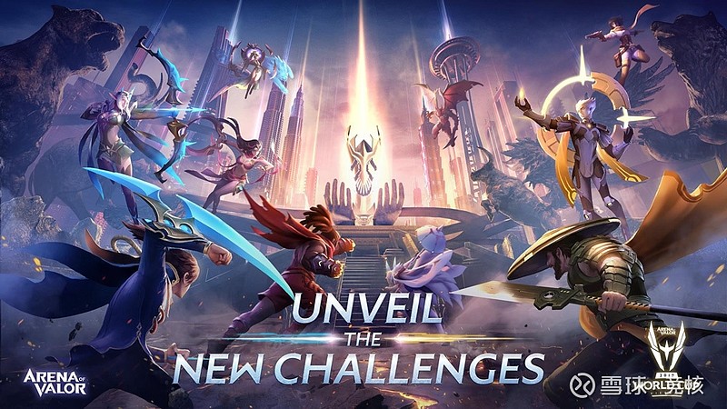 王者荣耀携手aov升级世冠穿透这款竞技游戏的五年海外征程