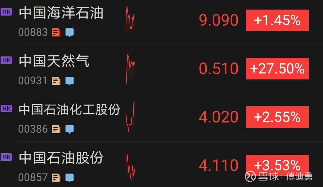 恒生指数现跌1 石油天然气逆势走强恒生高开低走 现跌超1 能源供应紧张情绪加深 国际油价延续涨势 Opec 周一刚决定继续温和增产 交易所ice周二就