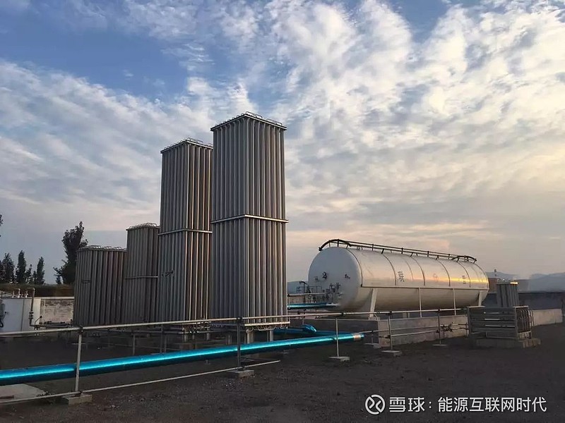 煤改气下的lng点供运行