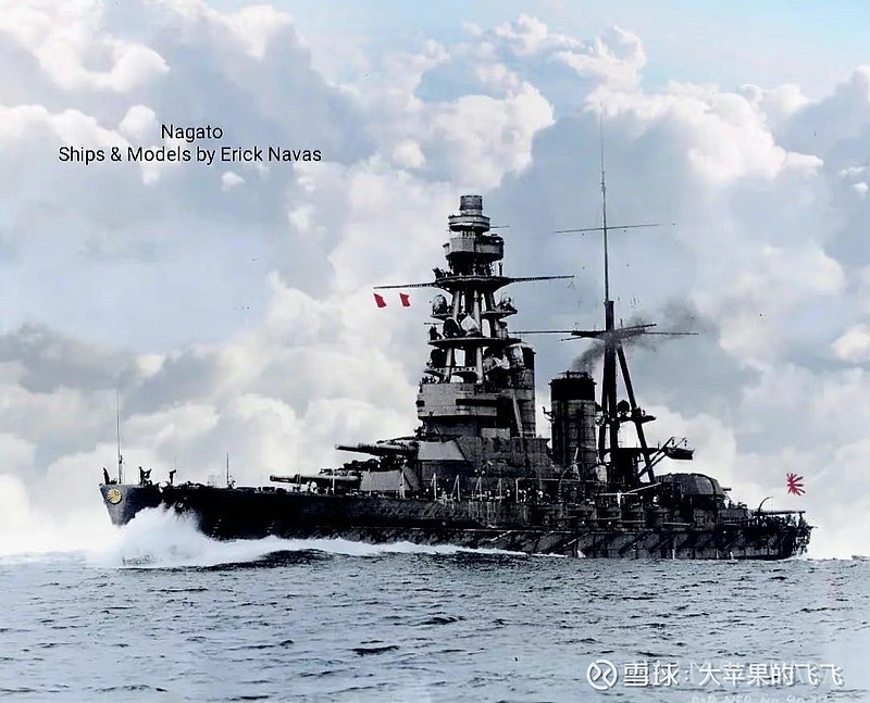 日本当时没有雷达只能把桅杆加长,看远点,长门号战列舰,不知道哪位25