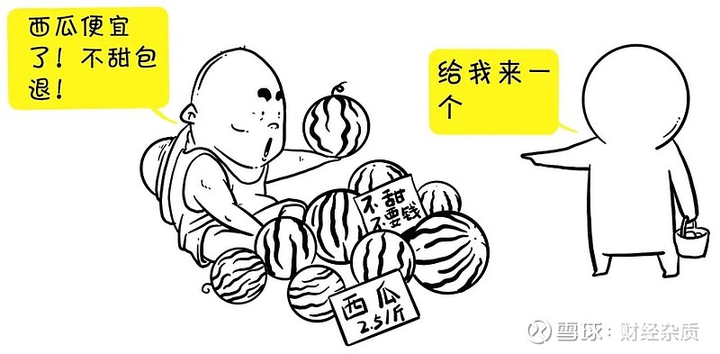 举个栗子,老王卖瓜自产自销