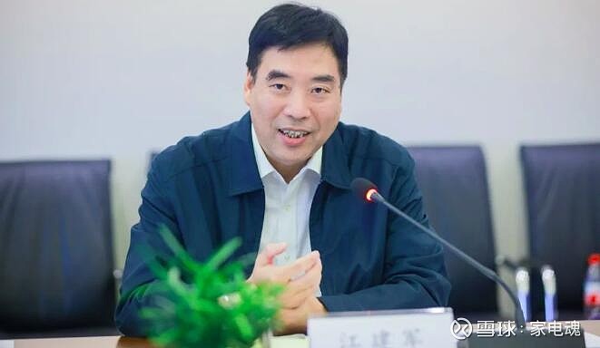 副总经理,宁波市国际贸易投资发展有限公司董事长江建军在会上发言