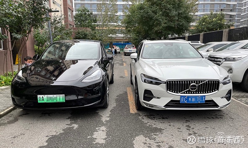 沃爾沃xc60對比特斯拉model y試駕,不同的優雅和智慧 車東西(公眾號