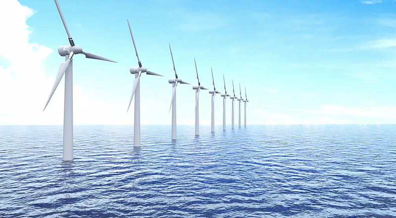 由于海上风电有风能资源丰富,发电利用小时数高,不占用土地等优点,风