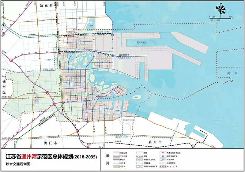 圖片來源:通州灣示範區總體規劃(2018-2035)今年10月剛剛在昆明召開的