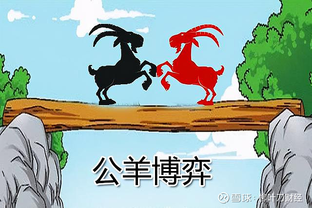 幸福让理论:一只红羊和一只黑羊在独木桥上相遇了,下面是万丈深渊.