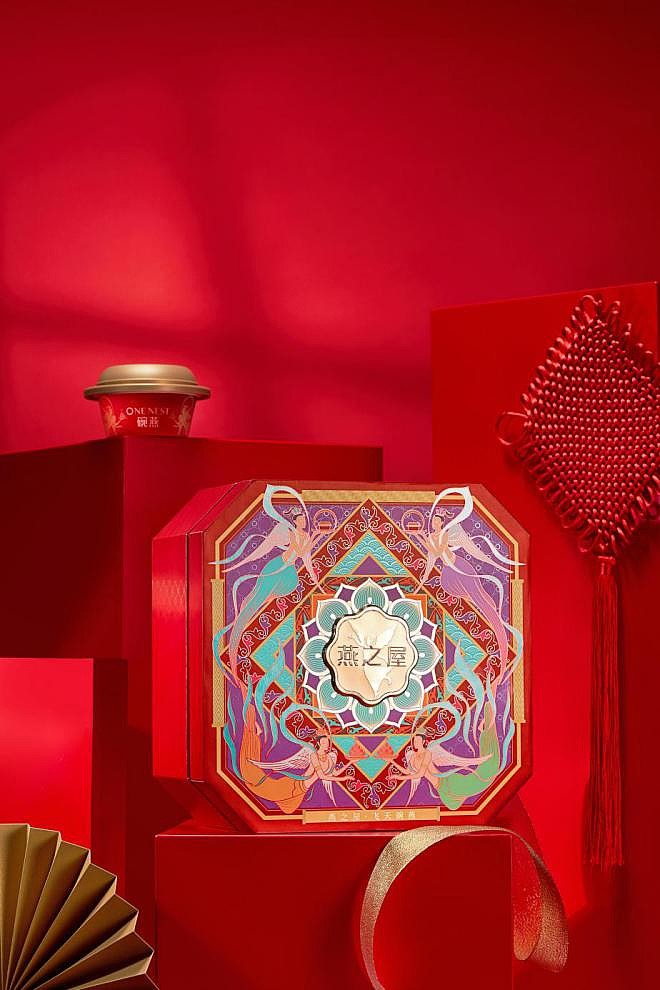 传递东方美学!燕之屋联名敦煌博物馆,推出上乘碗燕礼盒 敦煌,中西交通