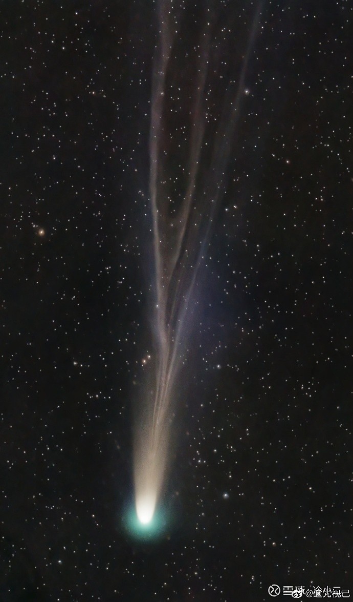摇曳尾巴的a1彗星 