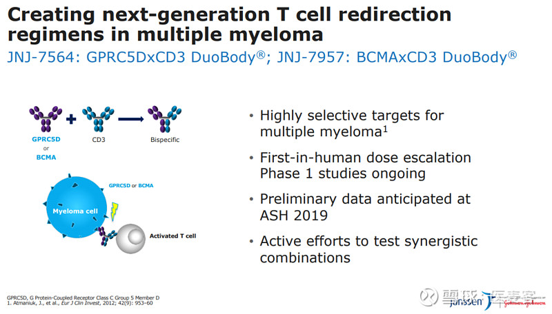 杀出重围，杨森BCMA/CD3双抗向FDA递交上市申请丨医麦猛爆料 2021年12月31日/医麦客新闻 eMedClub News/--近日 ...