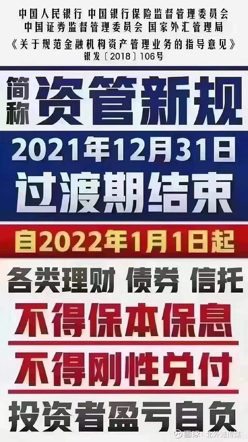 2022年是资管新规元年