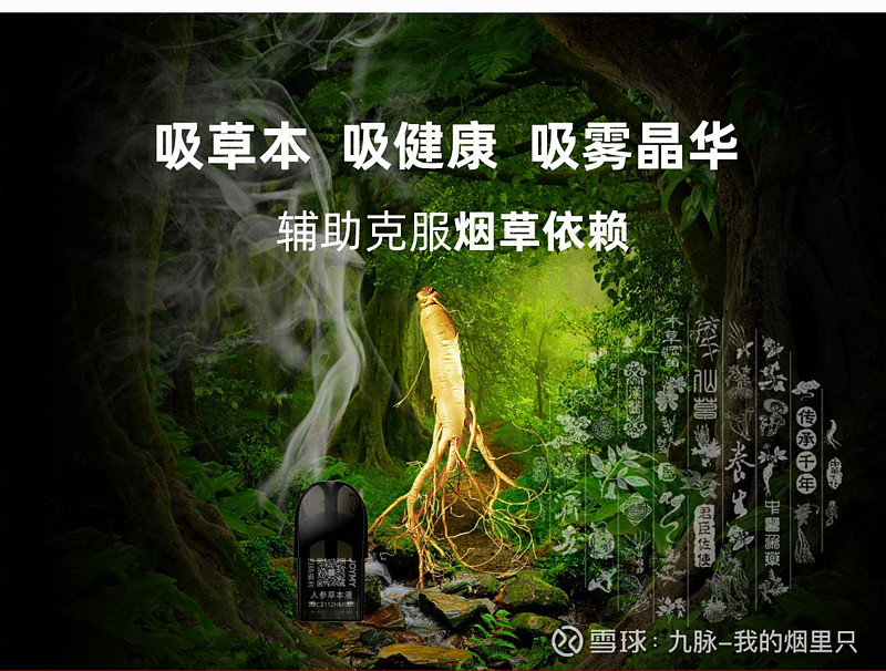 九脉雾晶华解读草本雾化还是本草雾化