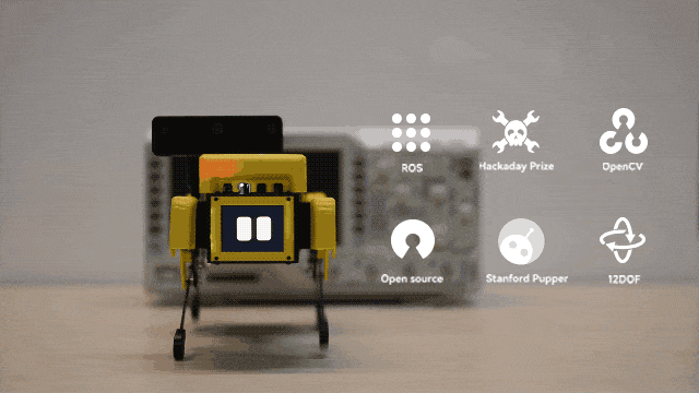 基于树莓派的开源微型机器狗，灵感来自斯坦福Pupper，众筹价不到 ...