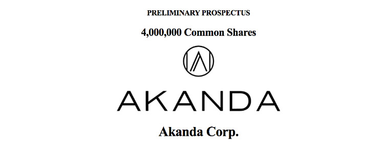 美股ipo预告大麻股akan拟明日上市专攻国际医用大麻市场