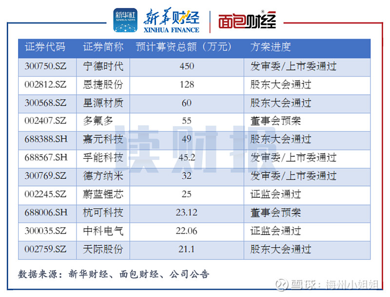 鋰電池產業掀2000億再融資熱潮寧德時代恩捷股份等或存過度融資風險