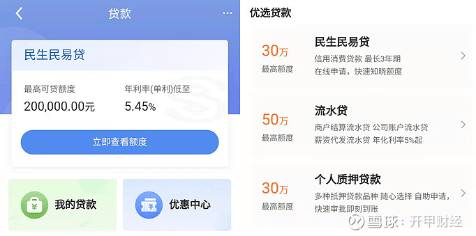 民生银行 流水贷 xueqiu.com