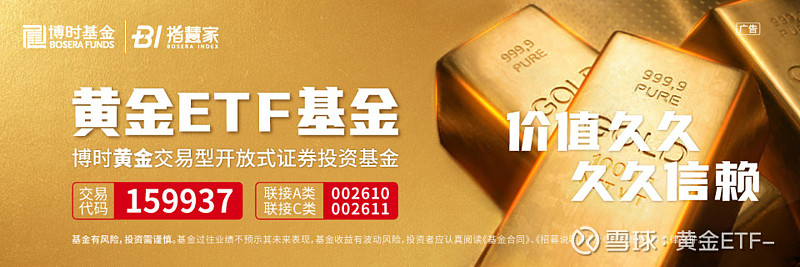 comex6月黄金期货收涨黄金etf基金159937飘红