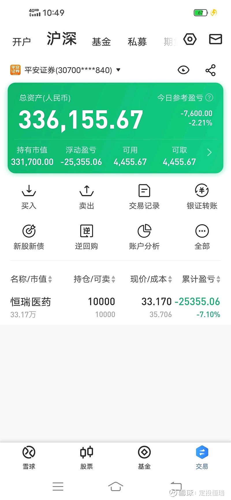 亏10万考虑补点