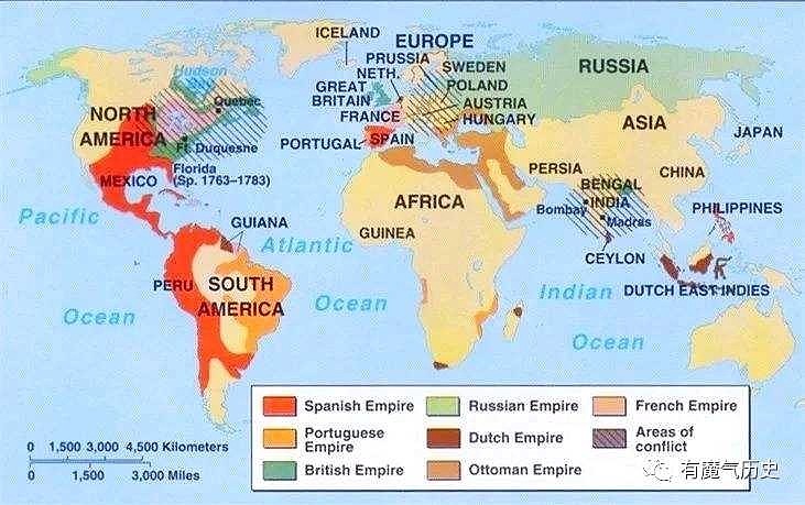 公元1754至1763年,欧洲主要强国之间爆发了一场席卷全球的战争,这便是