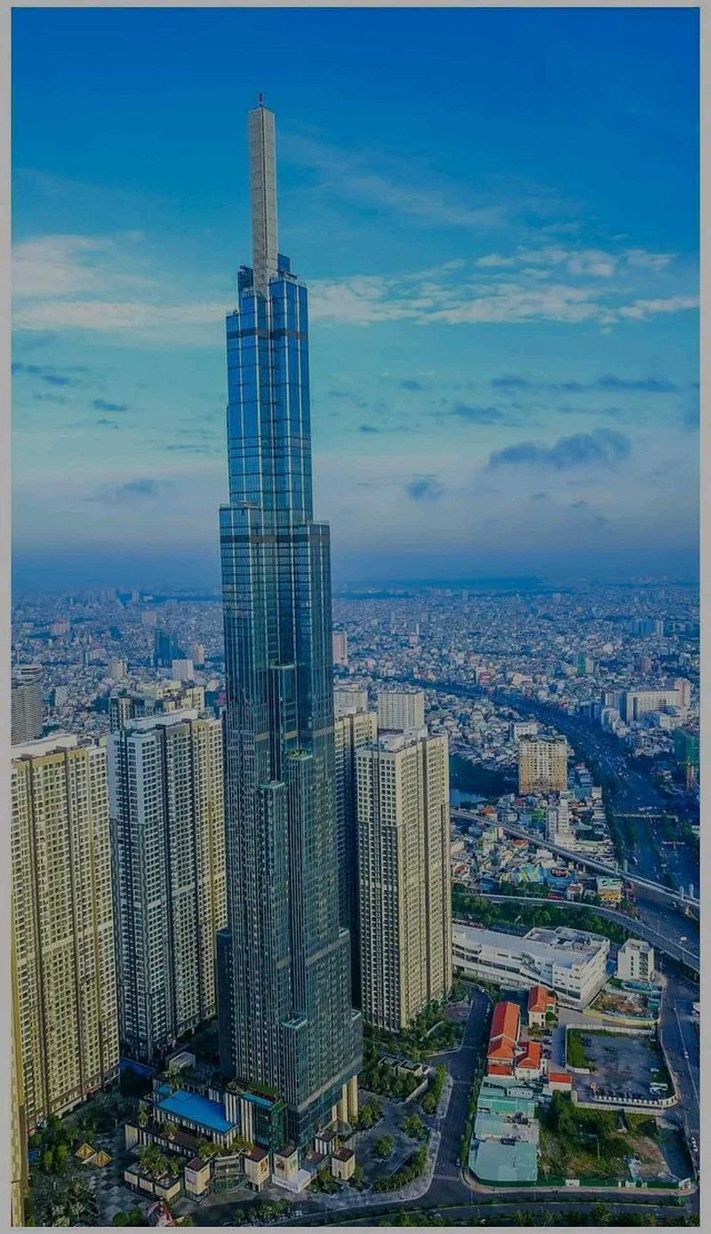 越南vingroup开发的越南第一高楼(461.