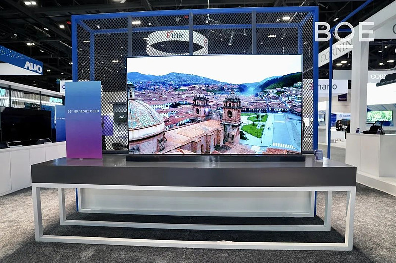 2022sid京东方95英寸8koled智慧终端