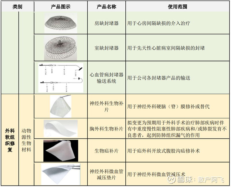 13 个Ⅲ类医疗器械产品获得产品注册,其中,人工生物心脏瓣膜(牛心包瓣