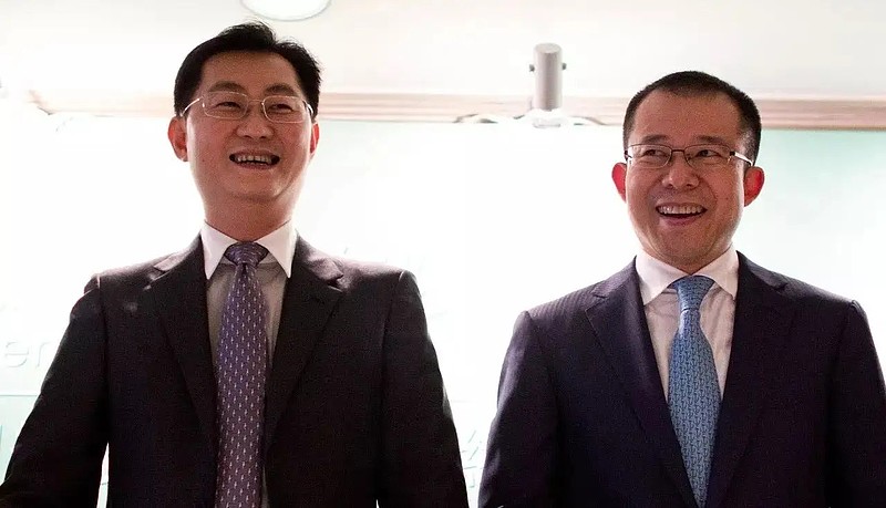 2020年秋的一个周末,刘炽平在爬山途中和马化腾通了近一个小时的电话.