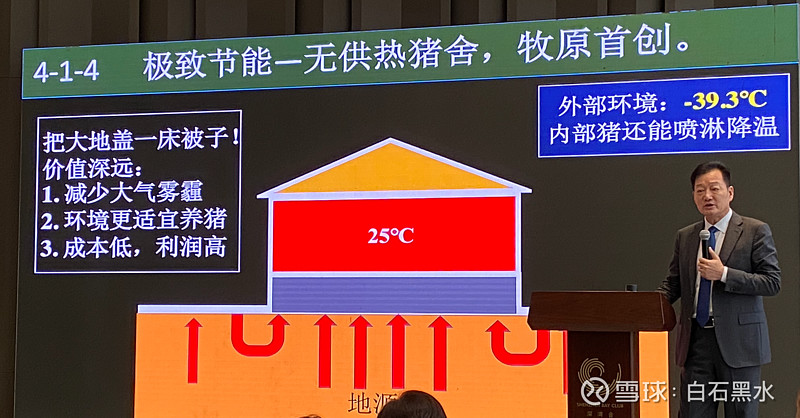 牧原董事长秦英林分享主题《创新在传统产业中的狂奔》