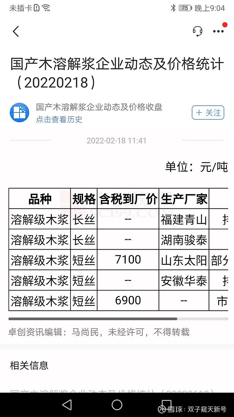 国内溶解浆唯一标的—— 太阳纸