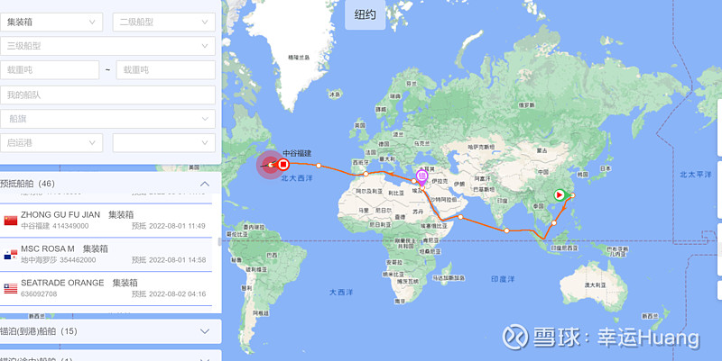 即期运价下跌趋势猜想