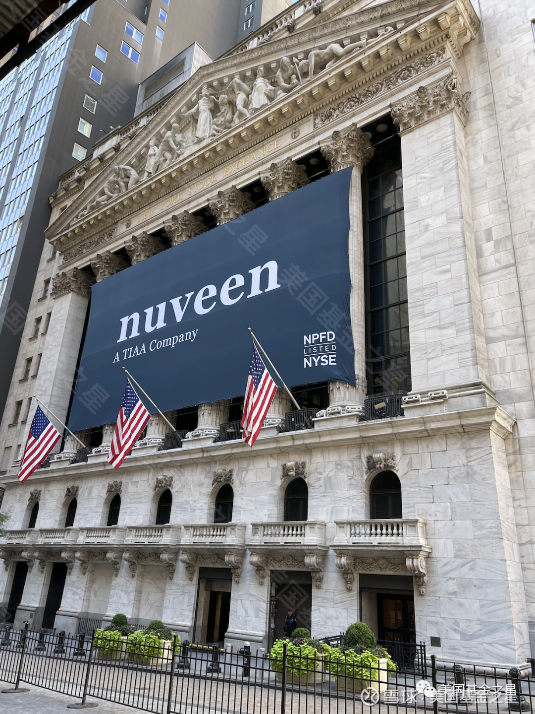 走访华尔街- 美国基金之星解密NYSE 纽约股票交易所内部2022 年9 月19 - 20 日，美国基金之星金融集团受邀参加华尔街纽交所 的美国顶级投资顾问企业金融峰会。New...