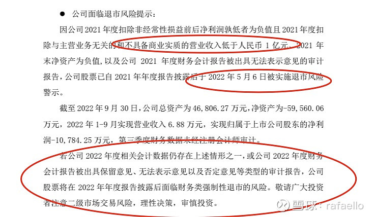 为什么st未来不会退市的浅析 St未来 Sh600532 周五，有2家st公告有退市风险： St计通 Sz300330 这个票退市原因倒 雪球