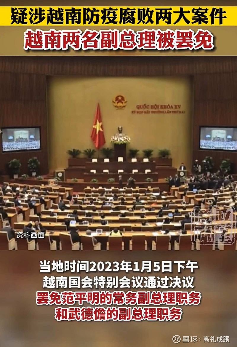 越南向贪腐亮剑！涉及核酸造假、疫情包机腐败，没想到涉及到两名越南的副总理，两人因涉及疫情期间的官商勾结案而下台，太可怕了...