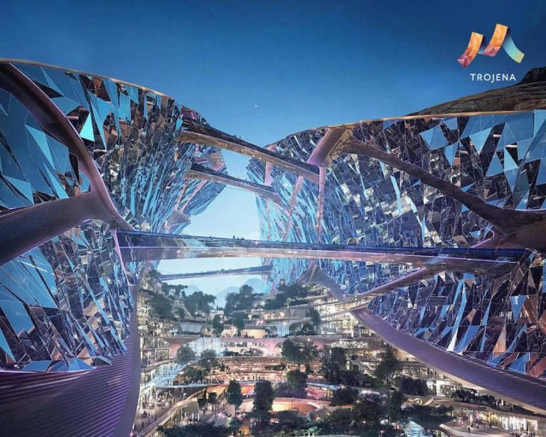 人类未来最科幻的城市,坐落在沙特 沙特阿拉伯,提起这个国度,浮现在你