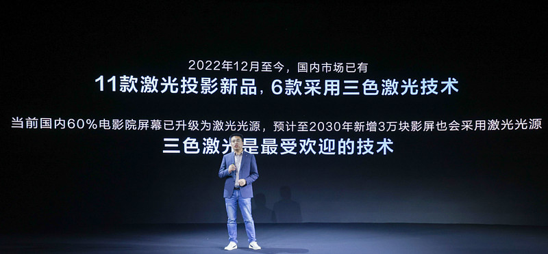投影选激光 激光看海信 疯狂星期四Vidda发布三色激光全家桶-锋巢网